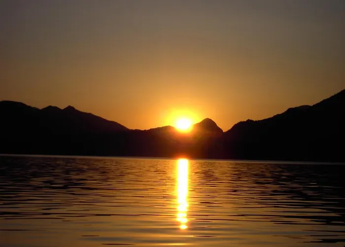 Panorama Wolfgangsee * Санкт Гильген